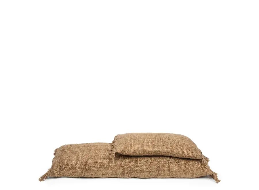 Mallorca Boho Chic Kissen - Handgewebtes Dekokissen