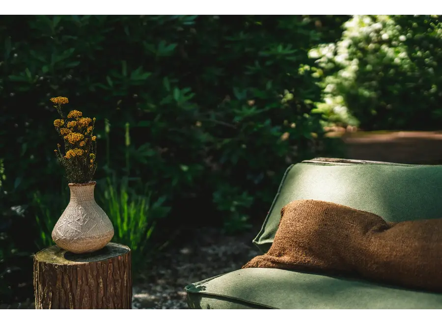 Mallorca Boho Chic Kissen - Handgewebtes Dekokissen