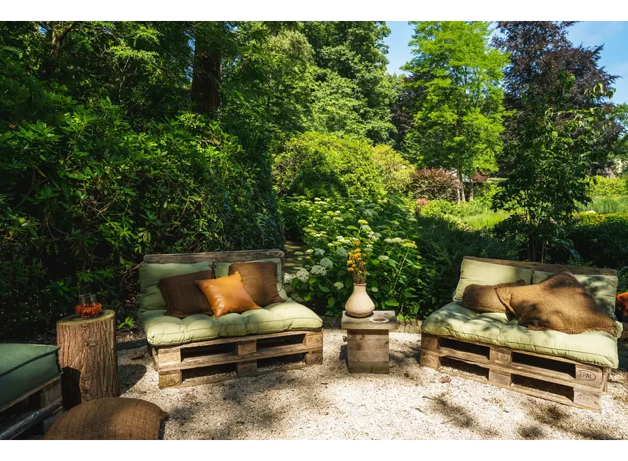 Mallorca Boho Chic Kissen - Handgewebtes Dekokissen