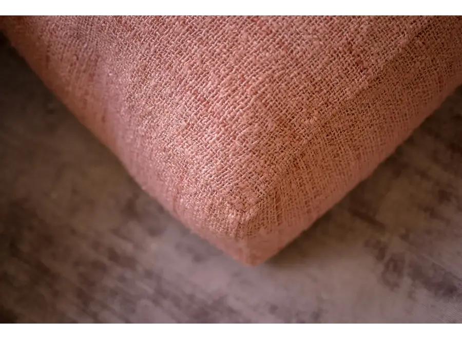 Montserrat Baumwoll-Pouffe – Handgefärbter Baumwoll-Pouffe