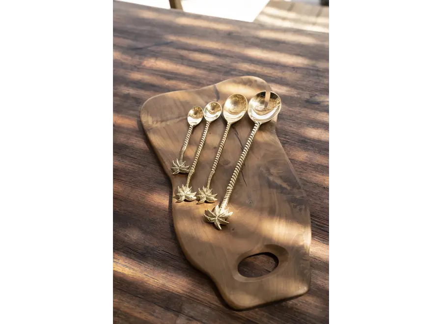 Calpe Tropical Besteckkollektion - Utensilien aus massivem Messing