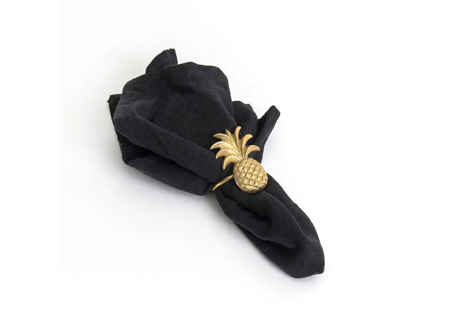 Calpe Luxe Messing Ananas - Serviettenring