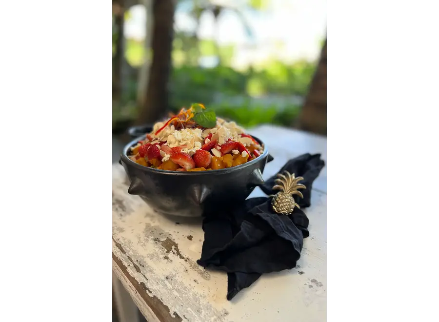 Calpe Luxe Messing Ananas - Serviettenring