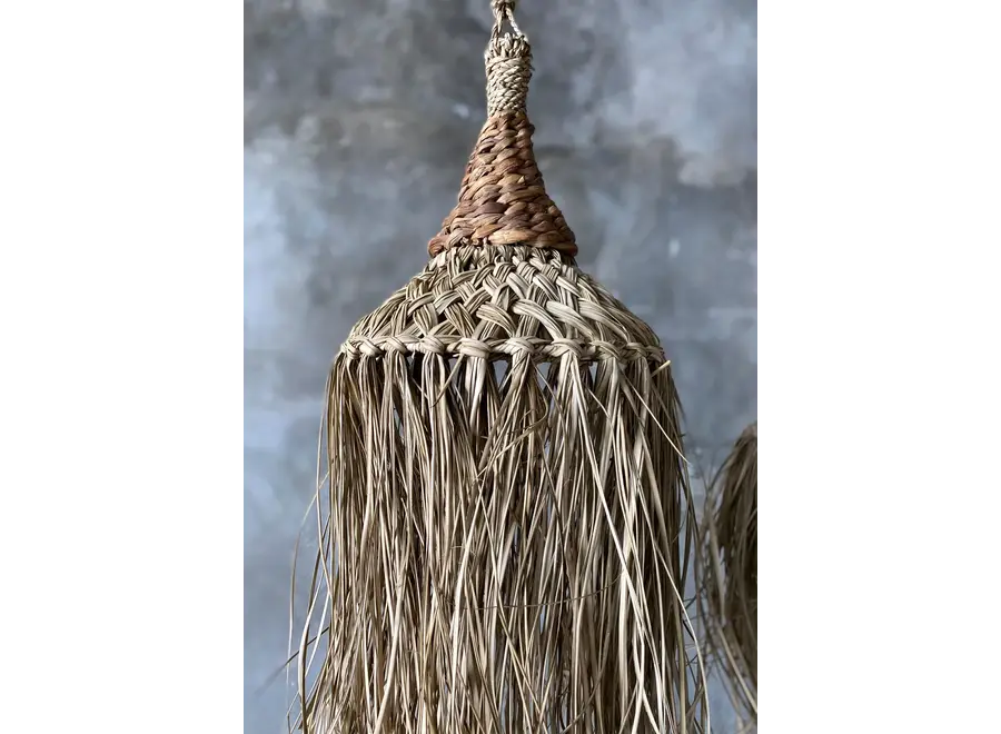Altea Pendelleuchte - Sisal und Bananenblatt gewebte Pendelleuchte