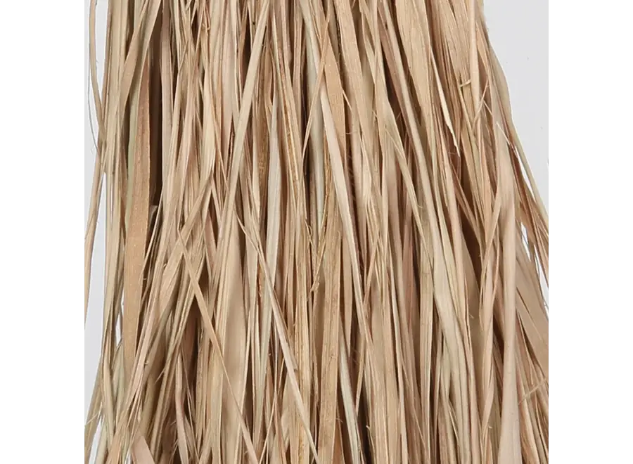 Cadaques Bohemian Quaste - Muschel & Bast Aufhänger