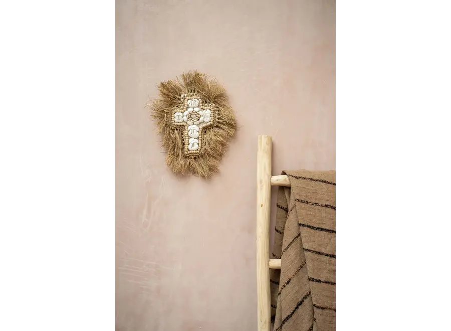 Ayamonte Muschelmosaikkreuz - Küstendekoration