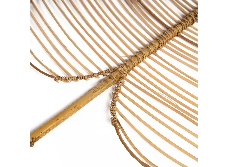 Zahara de la Sierra Leaf Display – Rattan-Dekostück