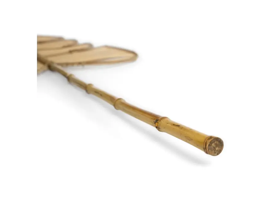 Zahara de la Sierra Leaf Display – Rattan-Dekostück