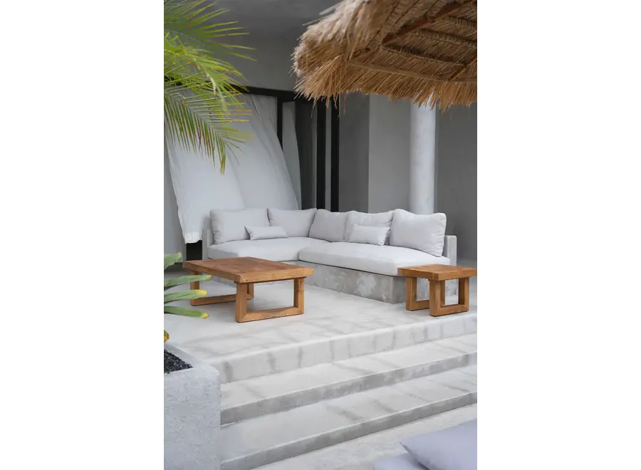 San Roque Beistelltisch - wiederverwertetes Teakholz