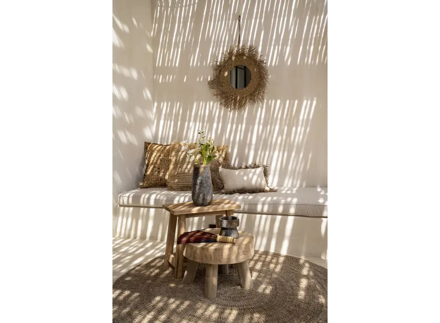 Guadalupe Teak Beistelltisch - Beistelltisch aus wiederverwertetem Teakholz