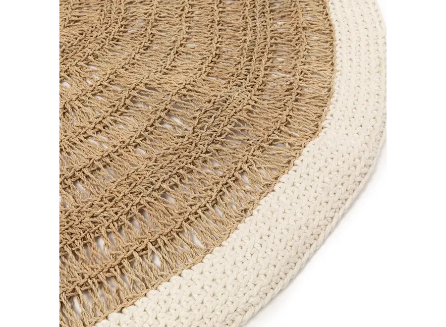 Montserrat Seegrasteppich - Seegras- und Baumwollteppich