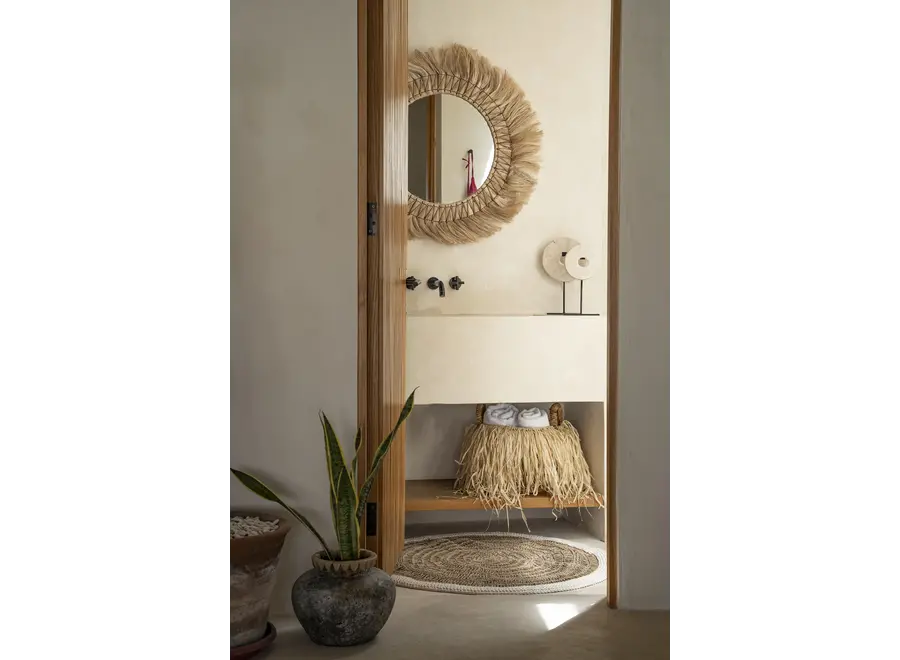 Montserrat Seegrasteppich - Seegras- und Baumwollteppich