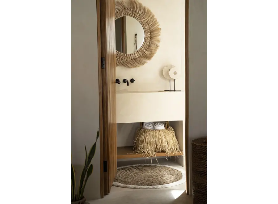 Montserrat Seegrasteppich - Seegras- und Baumwollteppich