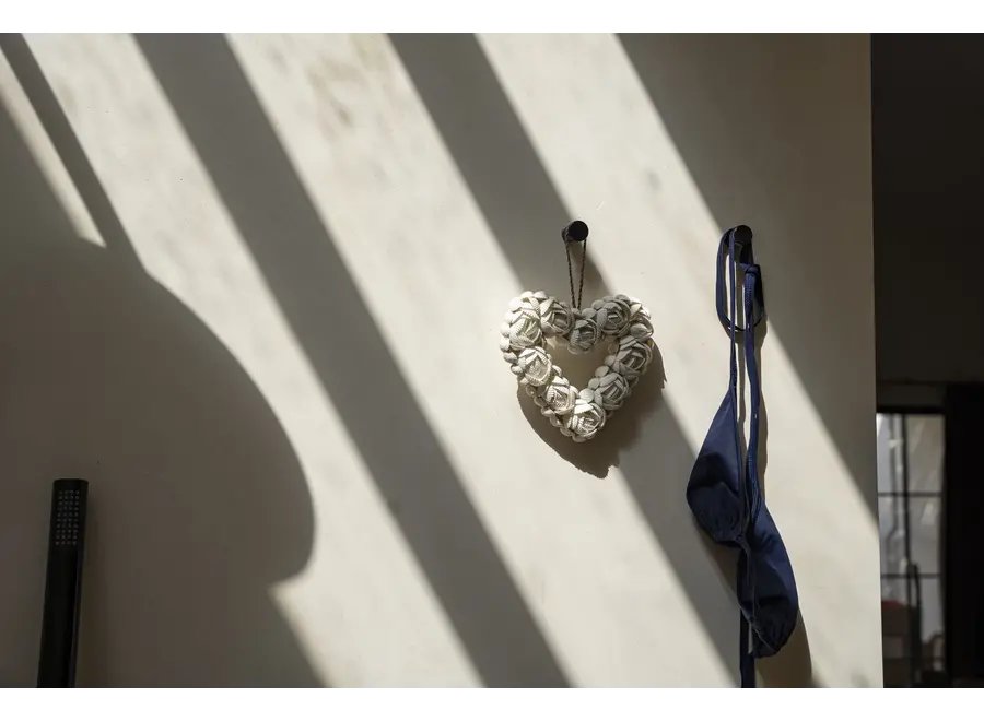 Calpe Coastal Heart - Muschel-Dekorstück