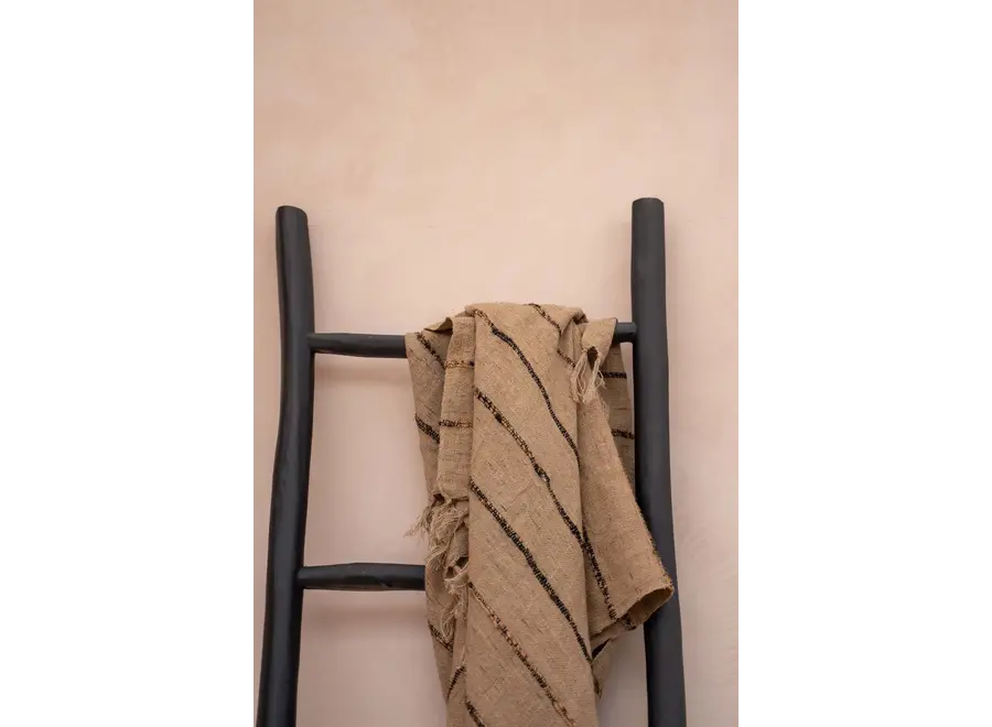 Mijas Luxe Baumwollüberwurf - handgewebte Decke