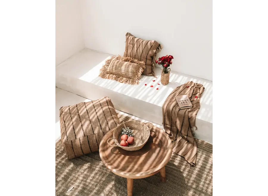 Mijas Luxe Baumwollüberwurf - handgewebte Decke