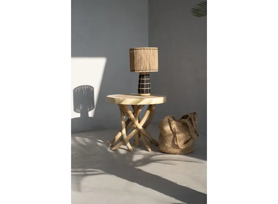 Valle de Arán Charm Tischlampe – Terrakotta-Tischlampe
