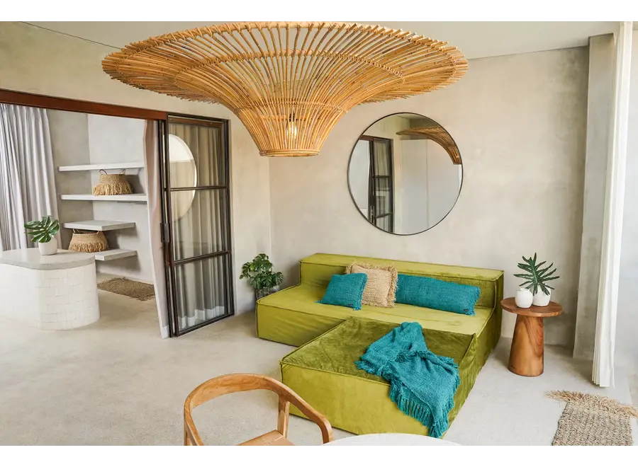 Montjuic Rattan Radiance Lampe - Deckenpendel