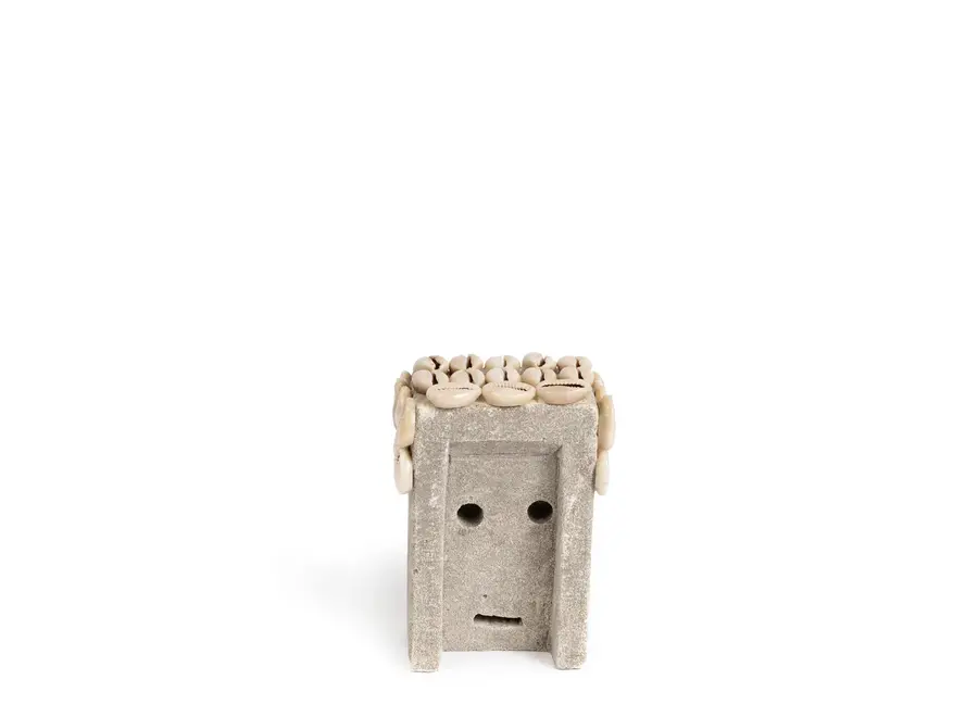 Cudillero Healing Guardian - Sandstein-Skulptur