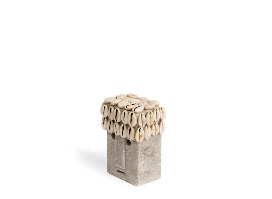 Cudillero Healing Guardian - Sandstein-Skulptur