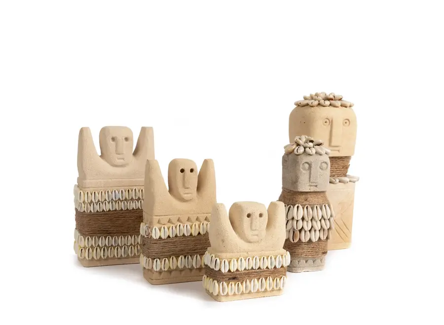 Ronda Wächter Sandsteinstatue - Sumba Steinstatue