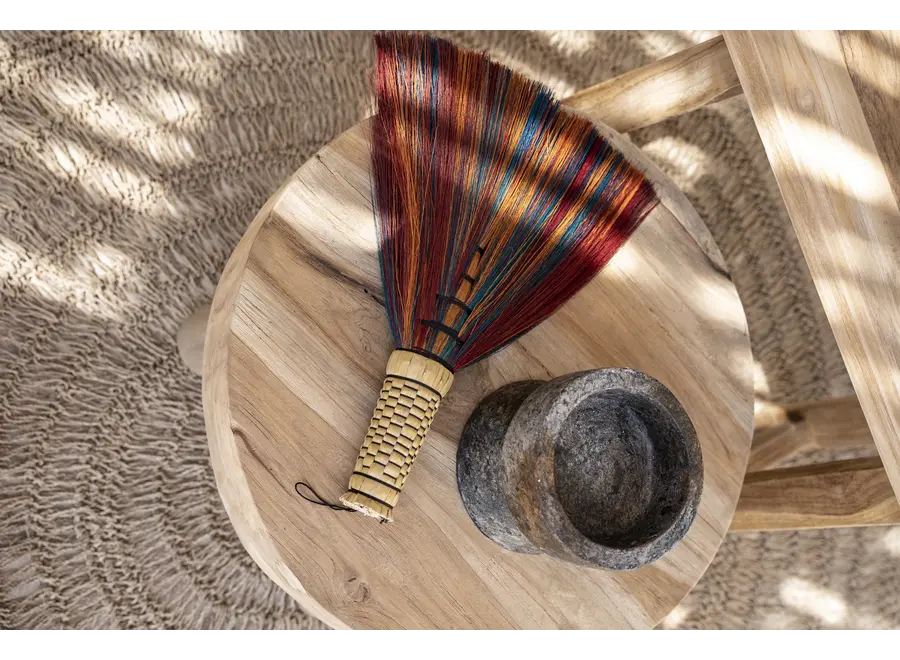 Mallorca Bohemian Handkehrmaschine - Grasbesen