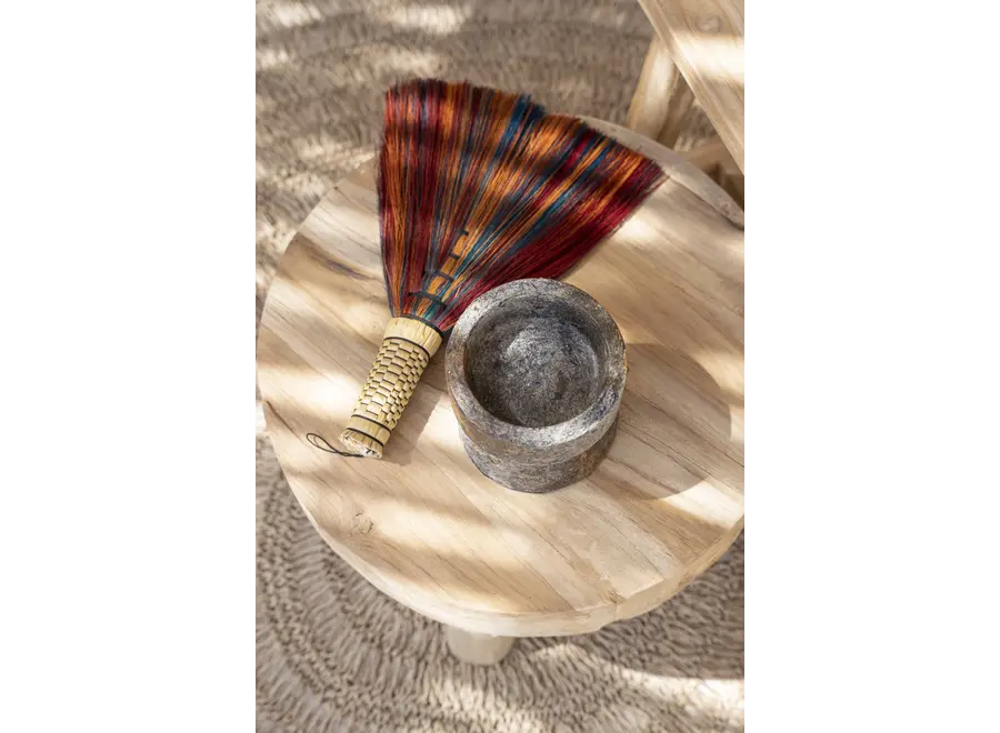 Mallorca Bohemian Handkehrmaschine - Grasbesen