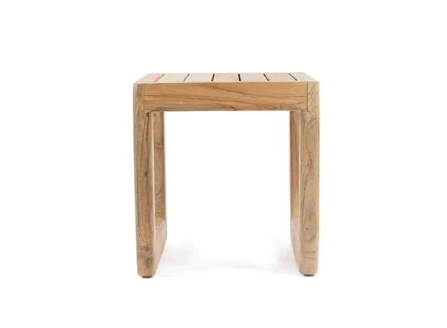 Symi Teak Hocker - Hocker aus wiederverwertetem Teakholz