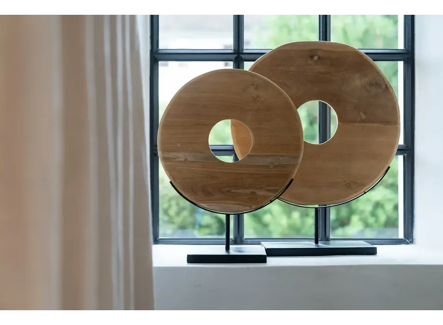 Alhambra Grace Display - Runder Ständer aus Teakholz