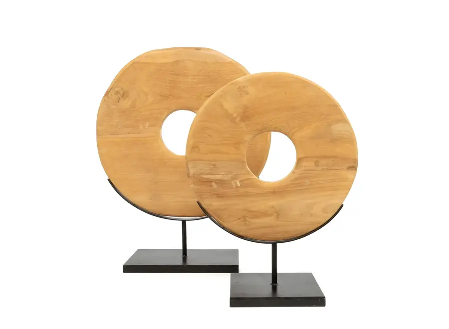 Alhambra Grace Display - Runder Ständer aus Teakholz