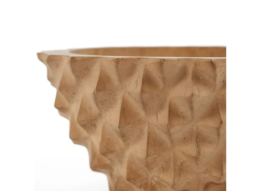 Cabo de Gata Durian Charm Bowl - Servierschale aus Teakholz