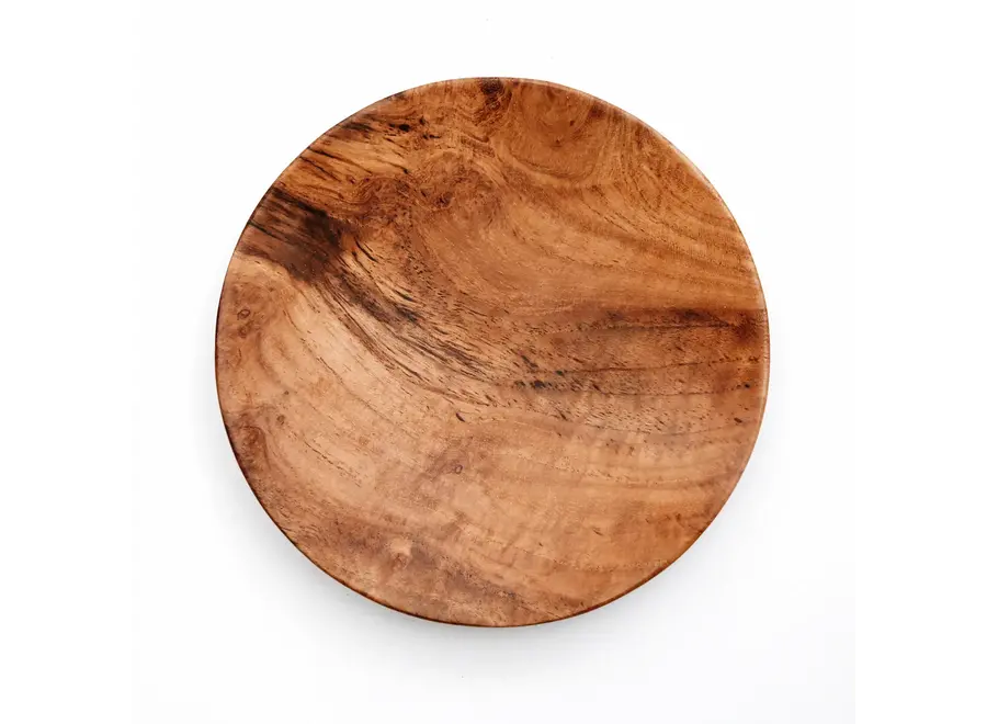 Cazorla Wood Charm Plate - Servierplatte aus Teakholz