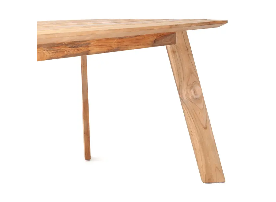 Tutuala Eco Table - Esstisch aus Teakholz