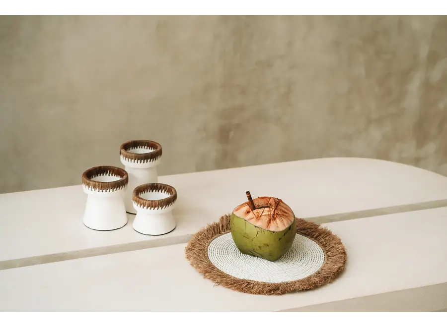 Formentera Tropic Tischset - Tischset aus Bast und Hyazinthe