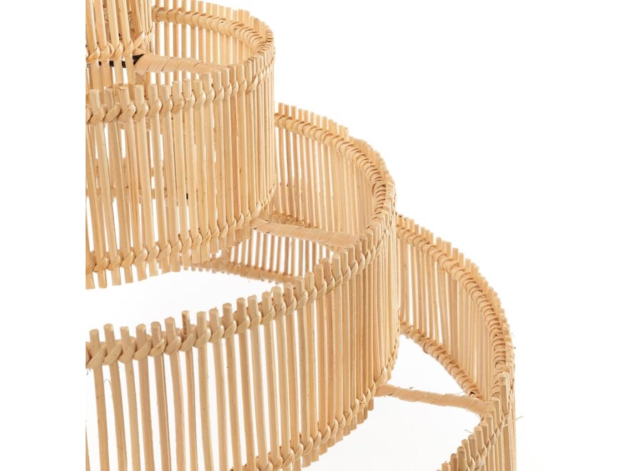 Alhambra Hochzeitstorte Licht - Rattan Pendelleuchte