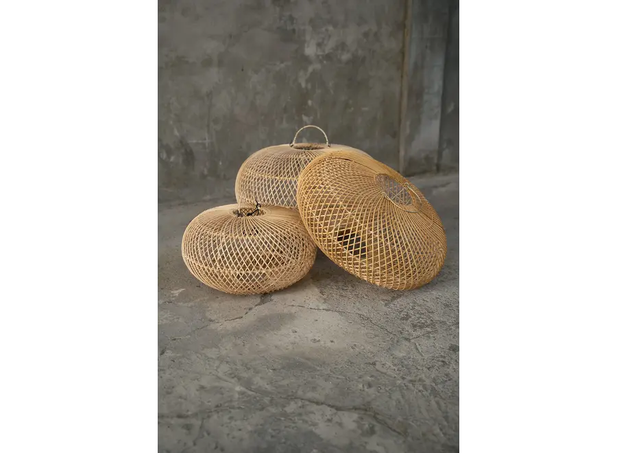 Aranjuez Rattan Radiance Pendelleuchte - Rattan Kugelleuchte
