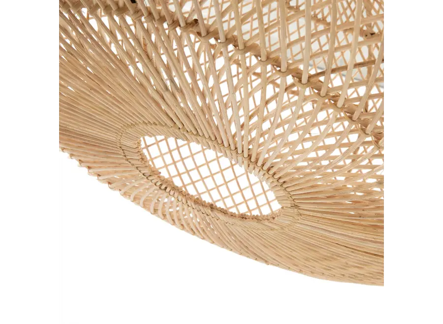 Aranjuez Rattan Radiance Pendelleuchte - Rattan Kugelleuchte