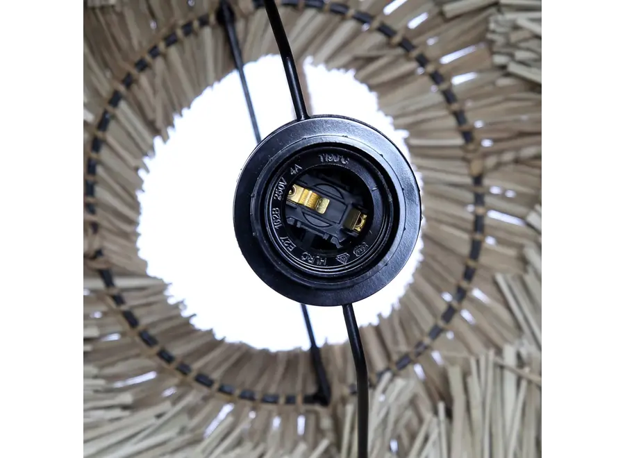 Guadalupe Gras Anhänger - Boho Lampe