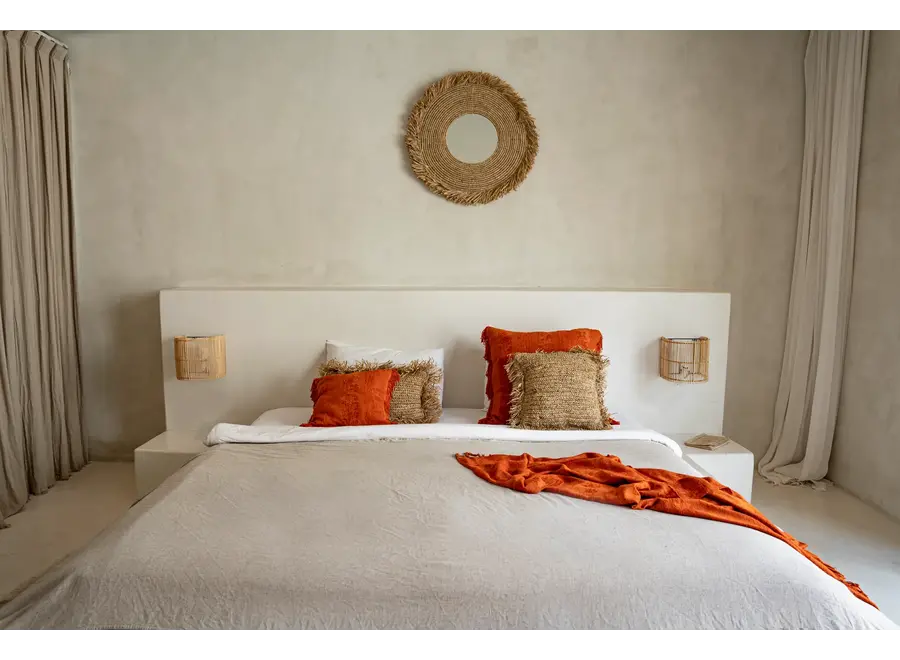 Ronda Raffia-Spiegel - Raffia-Spiegel