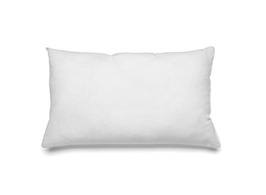 Ibiza Weißes Innenkissen Rechteckig