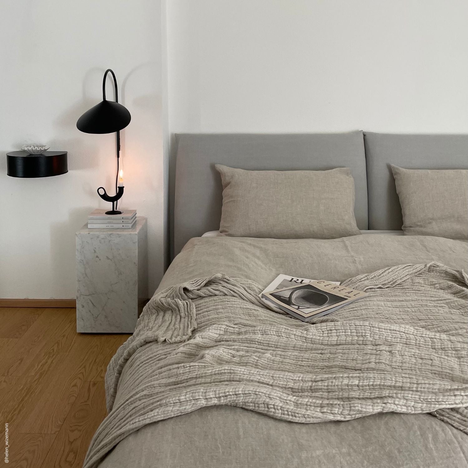 Bettwäscheset Bliss von Burjassot – Kollektion für natürlichen Schlafkomfort