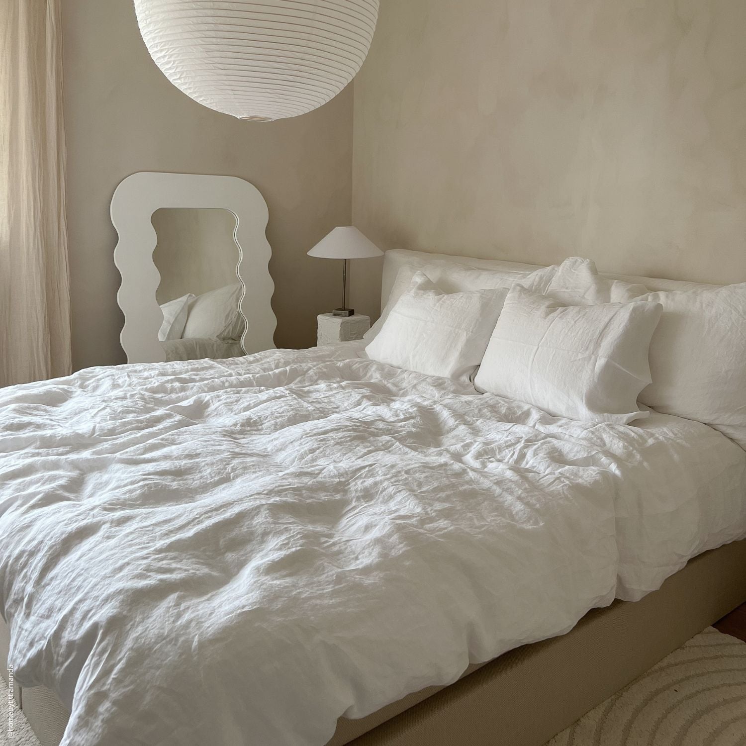 Leinenbettdecke „Serenity“ von Aranjuez – luxuriöse, nachhaltige Bettwäsche