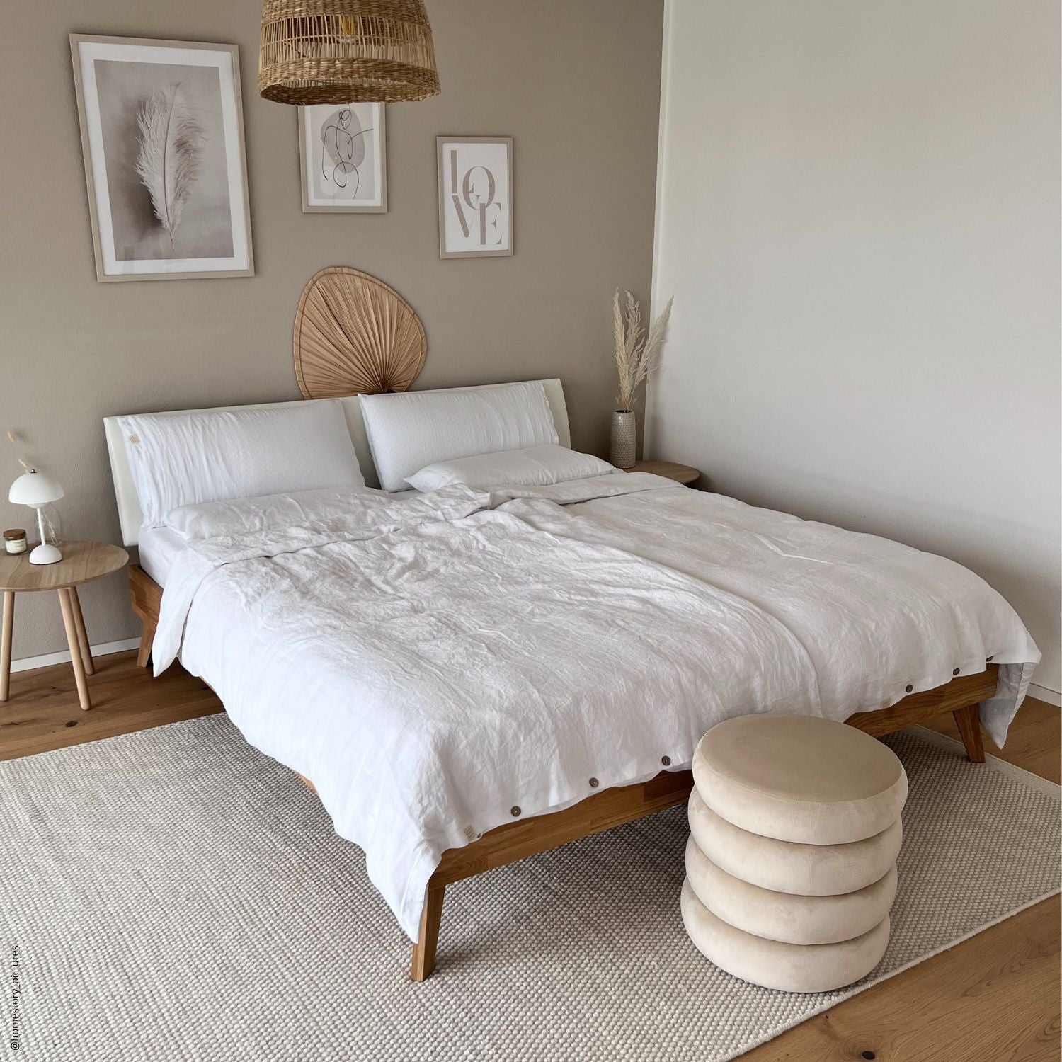Leinenbettdecke „Serenity“ von Aranjuez – luxuriöse, nachhaltige Bettwäsche