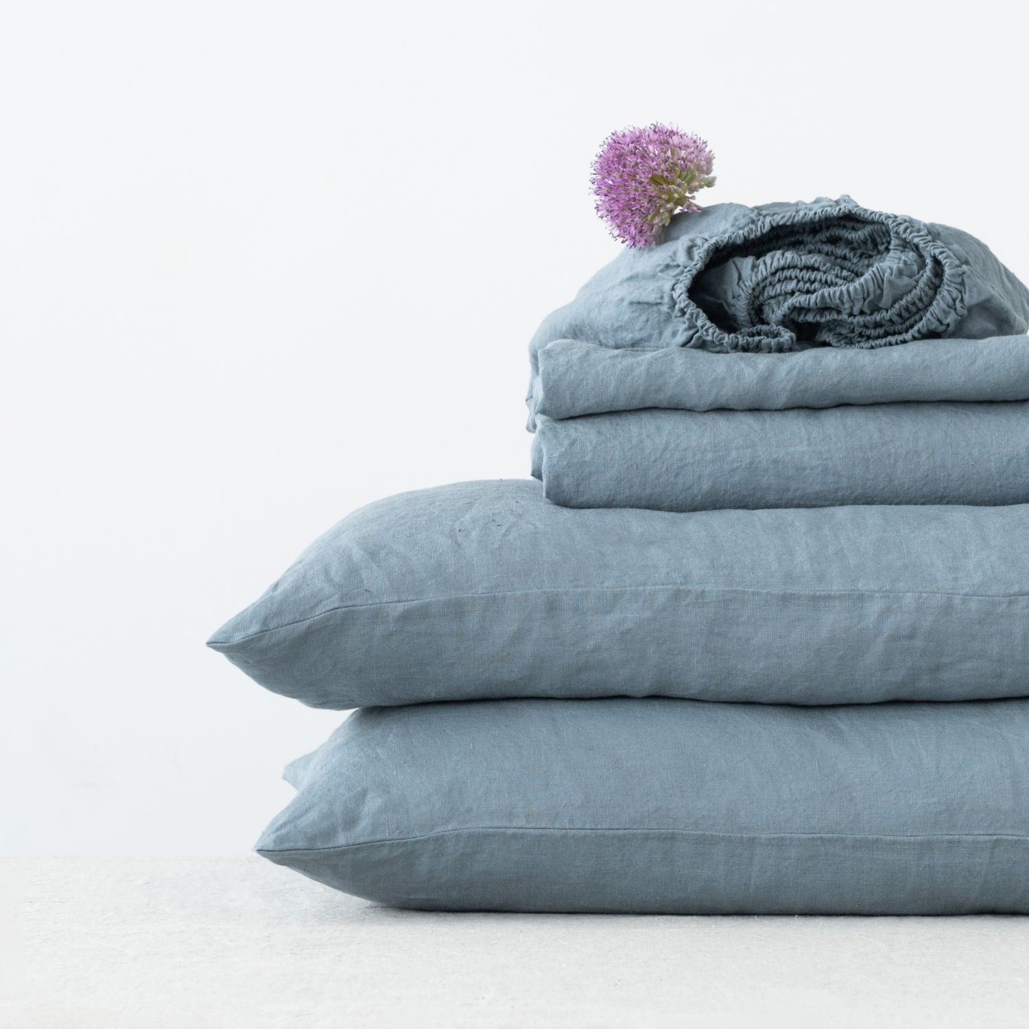Cuenca Comfort Leinen-Ensemble – Hypoallergenes Bettwäsche-Set