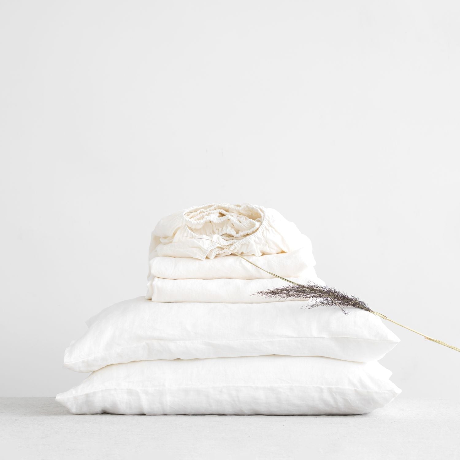 Leioa Linen Luxe Schlafset – Hypoallergene Bettwäschekollektion aus Leinen
