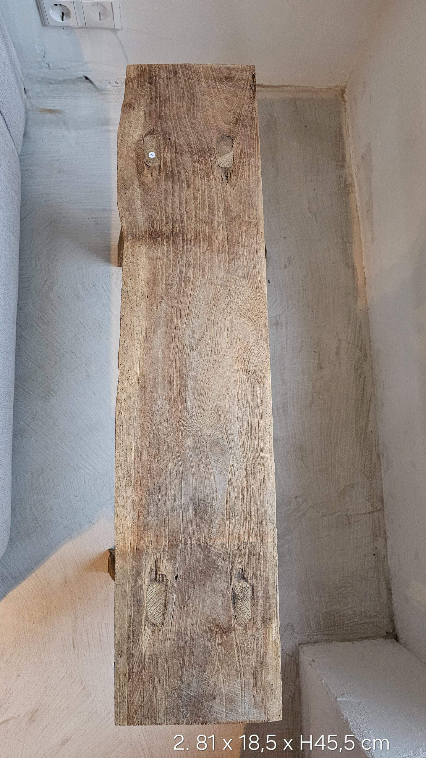 Galapagar Teak Charm Bench - Holzbankmodell