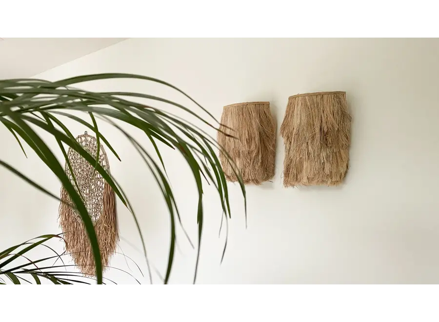 Abaca Nature Wandleuchte - Wandleuchte
