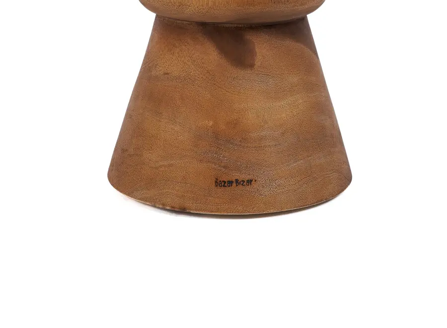 Albufera Bow Table - Hocker aus Suarholz