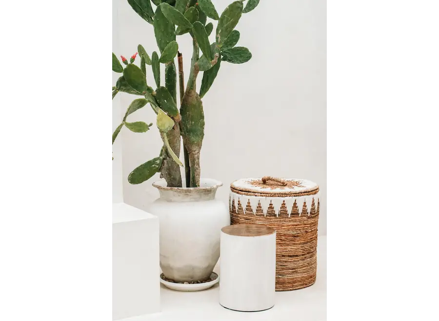 Cabo de Gata Jungle Basket – Aufbewahrungskorb mit Bananenblättern