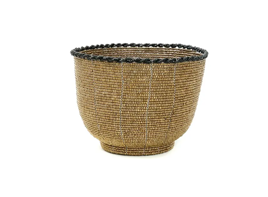 Calpe Chic Beaded Organizer - Handgefertigter Korb